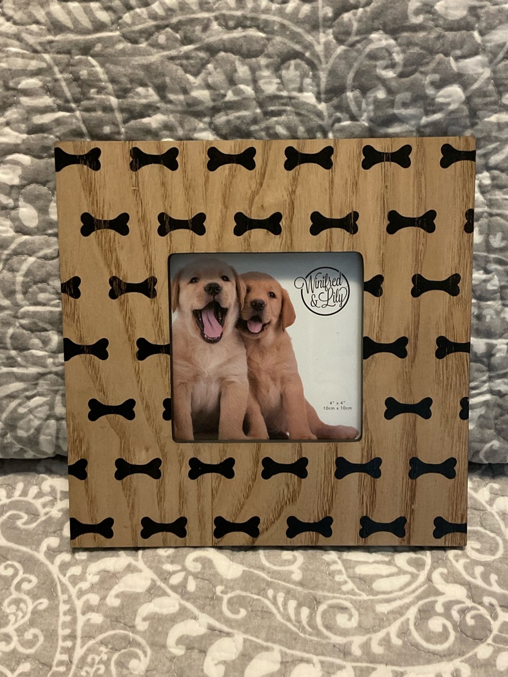 Winifred & Lily Square Wooden Pet Frame